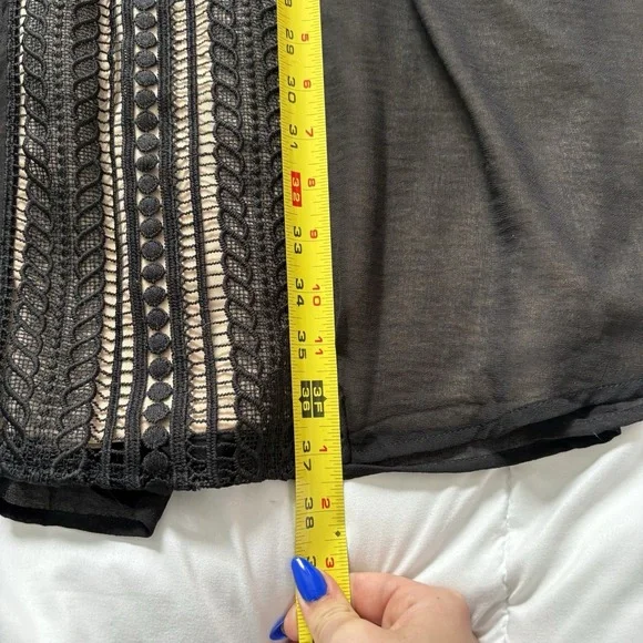 NWT Michael Costello X Revolve Mini Dress Womens XS Black Pink Fairy Whimsigoth - Picture 5 of 10